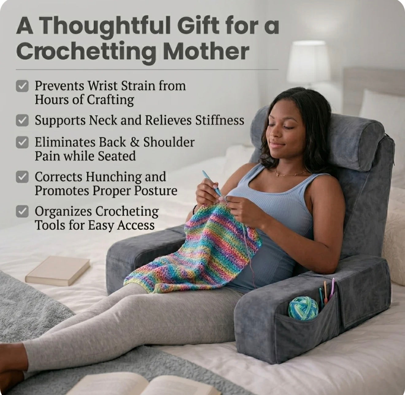 Warmorea Crocheters Pillow
