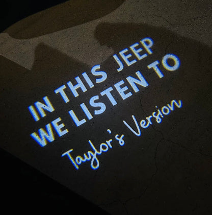 Swifties Welcome Car Light