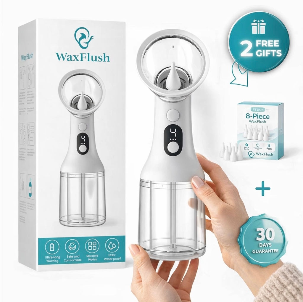 WaxFlusher Electric Ear Cleaning Irrigator