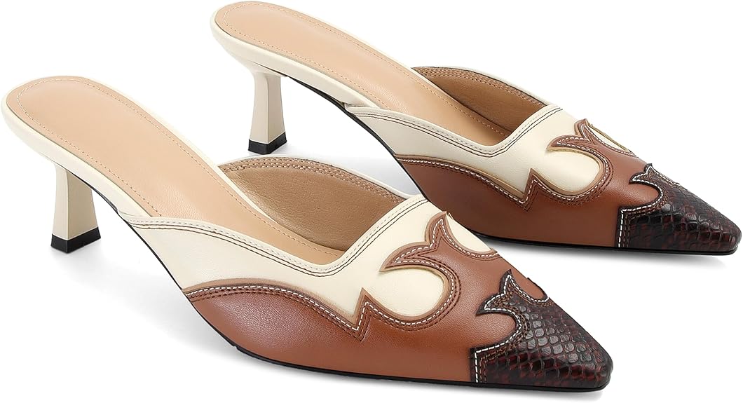 Warmorea Western Heels