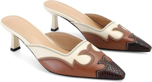 Warmorea Western Heels